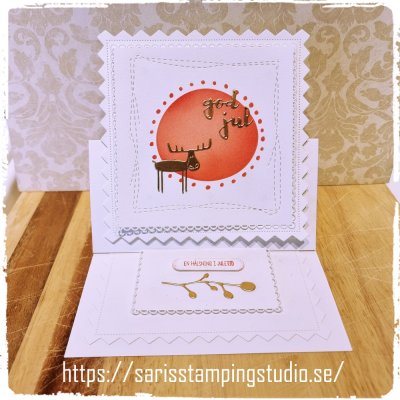 CIRKEL OCH HJÄRTAschablon från Gummiapan 10x21 cm