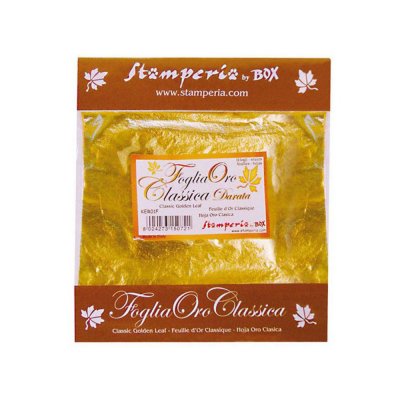 GOLDEN LEAF SHEETS - Tunna guldiga blad från Stamperia