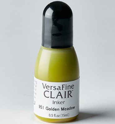 GOLDEN MEADOW yellowish reinker - Gulaktigt påfyllningsbläck från VersaFine Clair