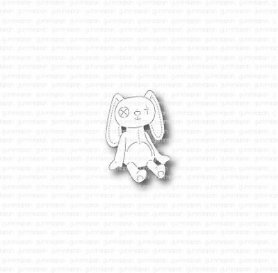 GOSEDJUR NALLE-stansmall från Gummiapan ca 19x27,5 mm