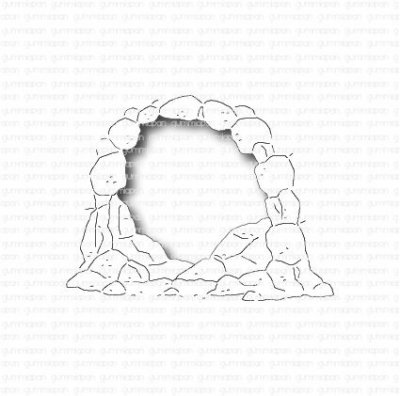 GROTTAstansmall från Gummiapan 8,1x6,3 cm