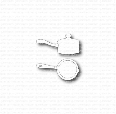 Gryta och stekjärn stekpanna kastrull - Stansmallar från Gummiapan Ca 35,5x16,5, 35,5x18 mm