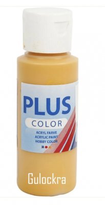 GULOCKRA akrylfärg från Plus Color 60 ml