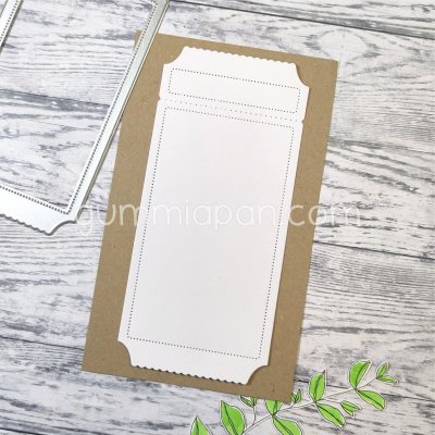 GUMMIAPAN SLIMLINE TICKETstansmall ca 65 x 140 mm