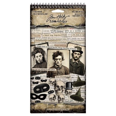 HALLOWEEN 2024 STICKER BOOK from Tim Holtz Idea-ology