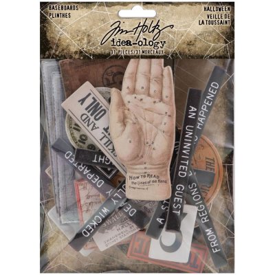 Halloween baseboards 31 pkg from Tim Holtz Idea-ology