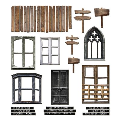 HALLOWEEN BASEBOARDS 2025 from Tim Holtz Idea-ology