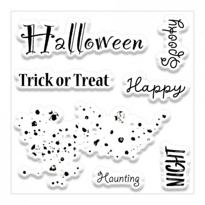 Halloween in Dreamland Clear Stamp Kawaii Paper Goods from Memory Place ca 9x9 cm
