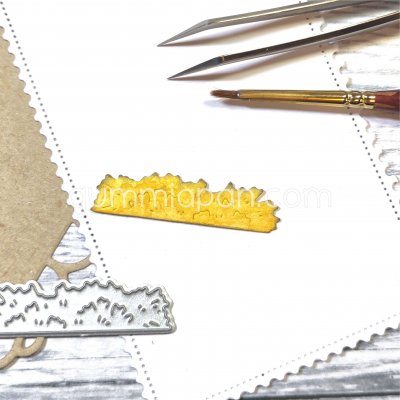STRAW HALM die from Gummiapan ca 40 x 10,5 mm