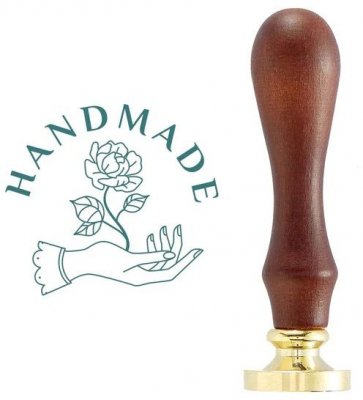 Handmade Wax Seal Stamp - Sigillstämpel från Spellbinders