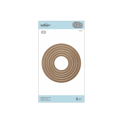 HEMSTITCH CIRCLES die set - Cirkelstansmallar med sömkant från Spellbinders