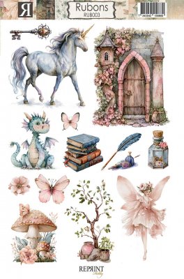 HIDDEN MAGIC Rubons - Gnuggisar från Reprint 11x16 cm