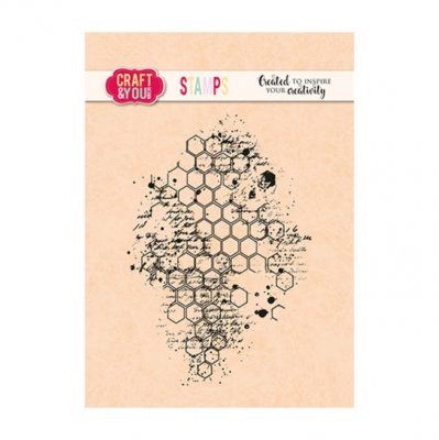 HONEYCOMB clear stamp from Craft & You