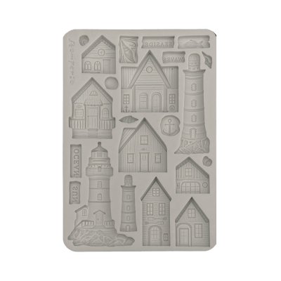 HOUSES AND LIGHTHOUSE MOULD from Stamperia A5