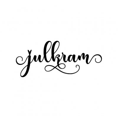 JULKRAMstämpel från Reprint 6x2,9 cm