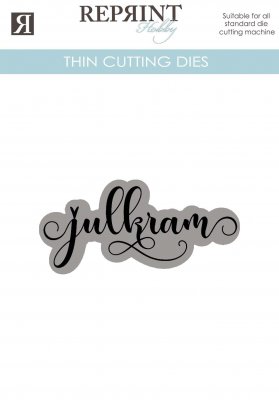 JULKRAMstansmallar från Reprint 6,7 cm