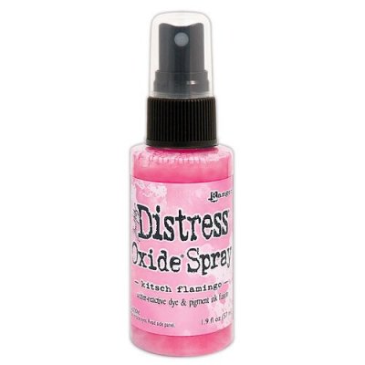 FÖRBESTÄLLNING Kitsch Flamingo Distress oxide spray - Rosa vatten- och pigmentbaserad sprayfärg från Tim Holtz / Ranger ink