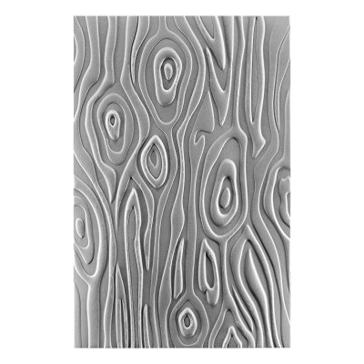 Knock on Wood 3D Embossing Folder 4 1/4x5½ - Embossingfolder med trätextur från Spellbinders