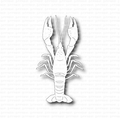 Kräfta Crayfish die from Gummiapan 3,5x6,4 cm