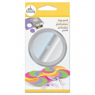 Large circle punch 2 inch from EK Success Tools ca 5 cm in diameter