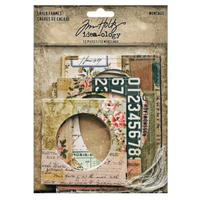 LAYER FRAMES MONTAGE from Tim Holtz Idea-ology