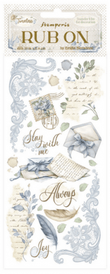 LETTERS TIMELESS RUB-ONS from Stamperia