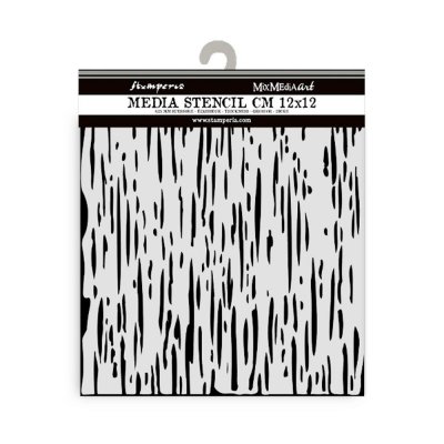 Lines Pattern stencil from Stamperia 12x12 cm