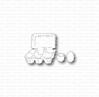 LITEN ÄGGKARTONGstansmallar från Gummiapan ca 32x31, 8x8, 8x11 mm