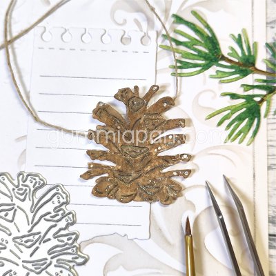 LITEN KOTTEstansmall från Gummiapan ca 36 x 39 mm