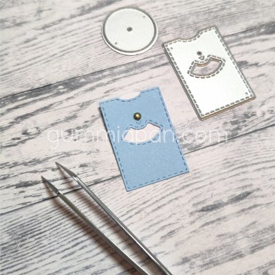 Small parking thingy die set LITEN P-SKIVA from Gummiapan ca: 26 x 38 mm, 23 ⌀