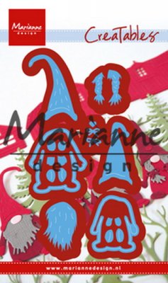 gnome, tomte, stansmall, marianne design