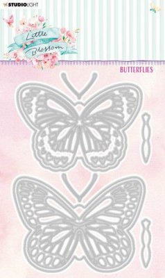 Butterflies Little Blossom nr.195 die set from Studio Light 10x14,2 cm