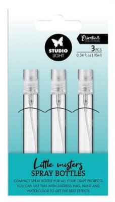 LITTLE MISTERS spray bottles - Små sprayflaskor från Studio Light 3x10 ml