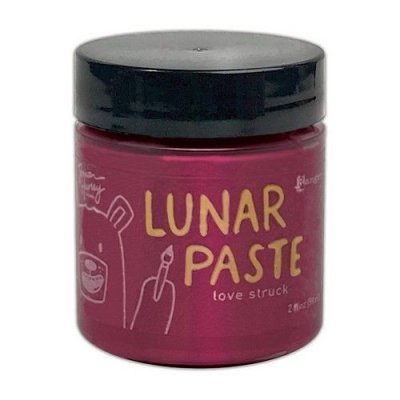 LOVE STRUCK red-pink lunar paste Rödrosa skimrande pasta från Simon Hurley Ranger ink