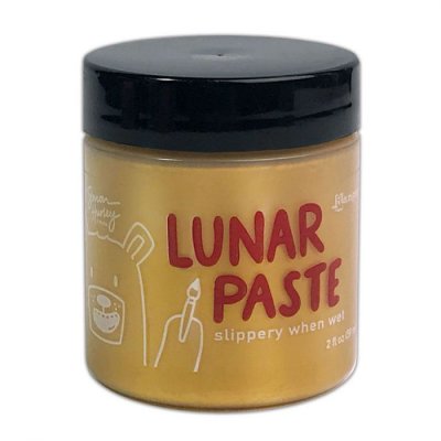 Lunar paste Slippery when wet gold - Guldfärgad pasta från Simon Hurley Ranger ink