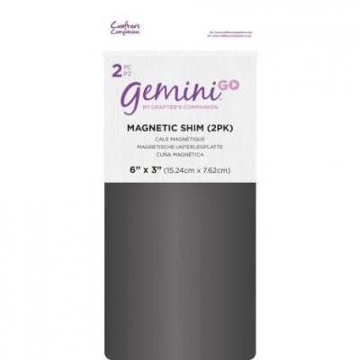 Gemini go Magnetic shim 2 pk - 2 st magnetmattor till liten stansmaskin från Crafter's Companion
