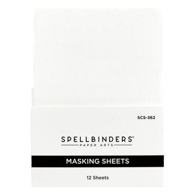 MASKING SHEETS low tack - Klisterark för maskningstekniker från Spellbinders