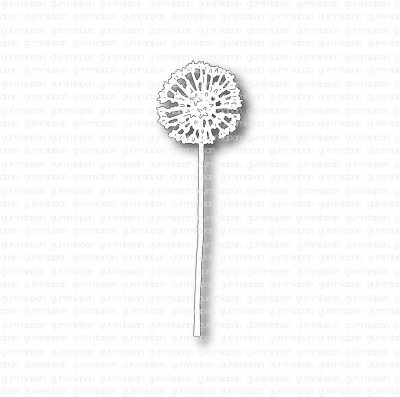 MASKROSblomstansmall från Gummiapan ca 22x71 mm