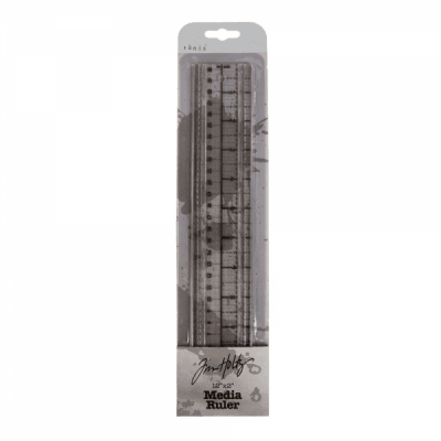 MEDIA RULER - Linjal från Tim Holtz Tonic Studios