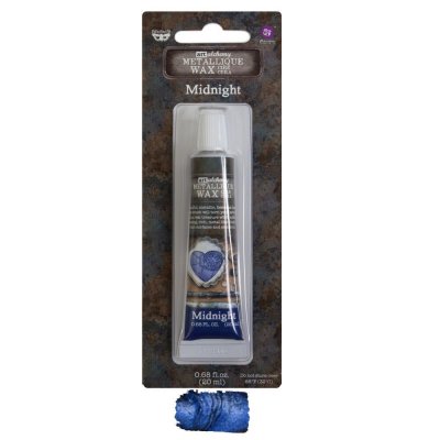 MIDNIGHT BLUE VAX - Blått vax från Finnabair Prima Marketing ink 20 ml