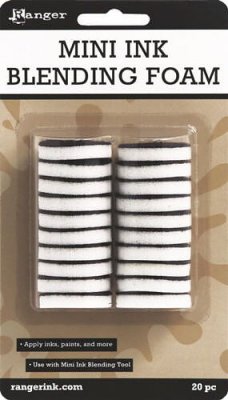 MINI INK BLENDING FOAM - Skumgummirondeller till infärgningsverktyg från Ranger ink