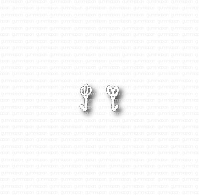 Mini hook die set from Gummiapan 0,5x1,0 cm