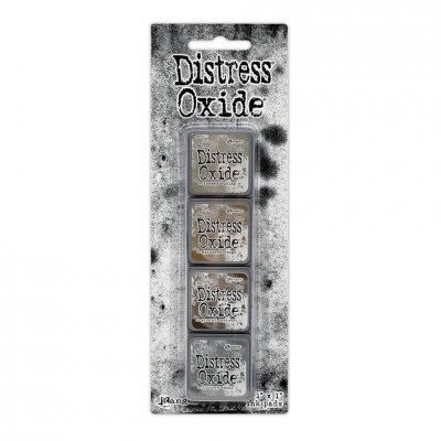 Distress Mini Oxide Ink Pads #12 - Små distress oxide-dynor från Tim Holtz Ranger ink