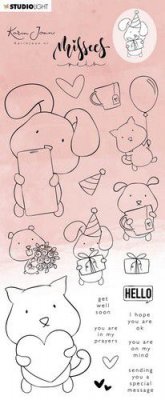Clear Stamp Missees Collection nr.14 from Studio Light A5