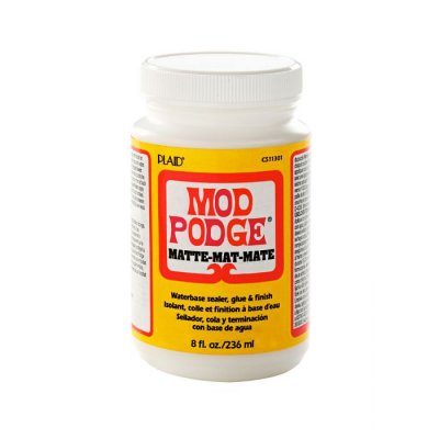 Mod podge matte waterbased sealer, glue and finish - Matt limbaserad vätska från Plaid 236 ml
