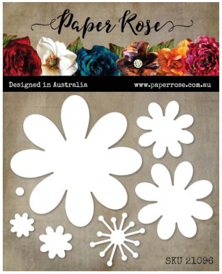 Moira flower die set - Blomstansmallar från Paper Rose Studio