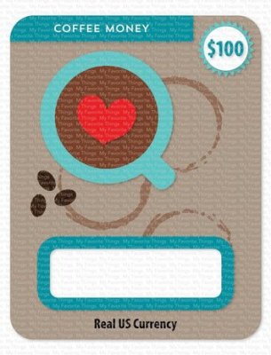 MONEY CARD die-namics die set - Stansmallar till pengakort från My favorite things