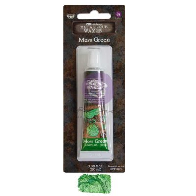 MOSS GREEN WAX - Grönt vax från Finnabair Prima marketing ink 20 ml