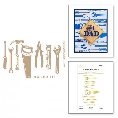 Nailed It! tool Glimmer Hot Foil Plate from Spellbinders