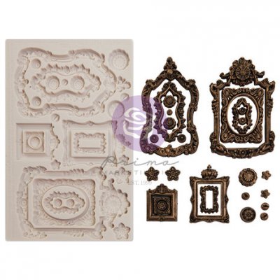 Ornate Frames Mould 5x8 - Gjutform med ramar från Finnabair Prima Marketing